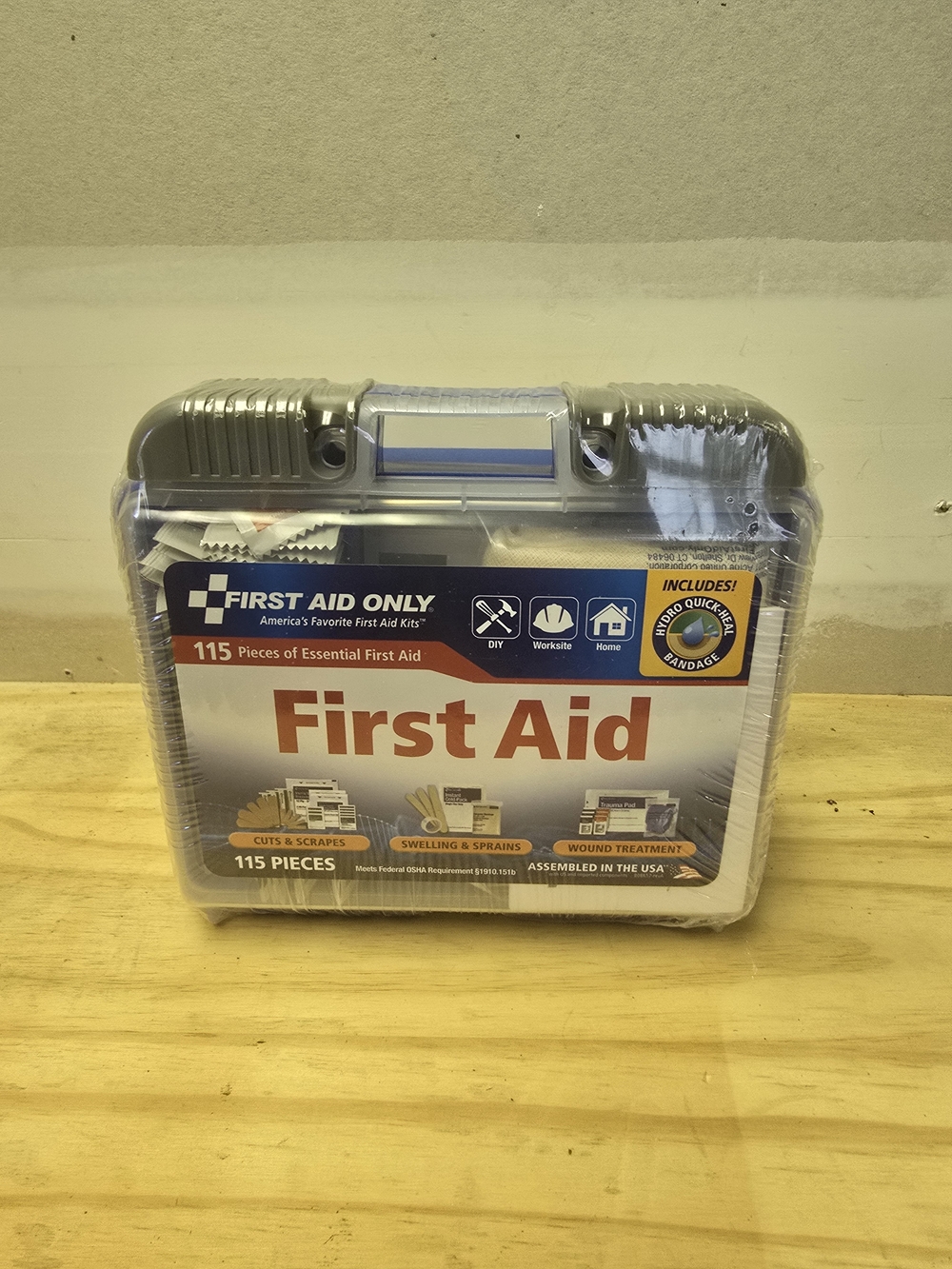 First Aid Only 115-Piece First Aid Kit